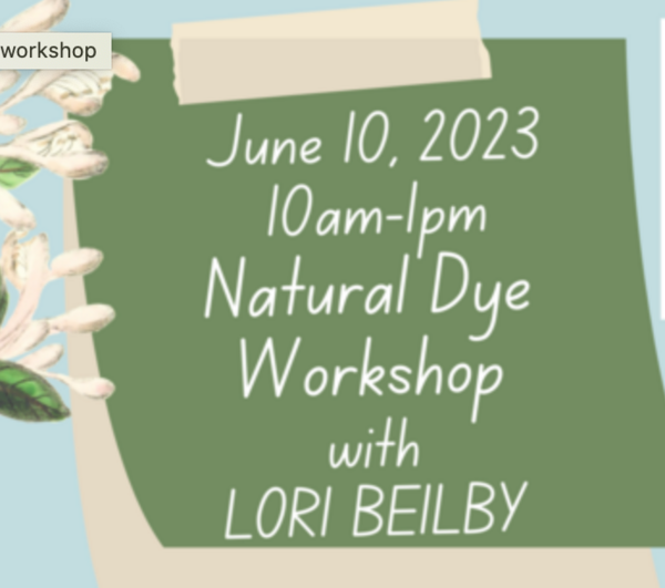 Natural Dye Workshop