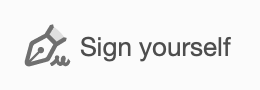 Sign yourself