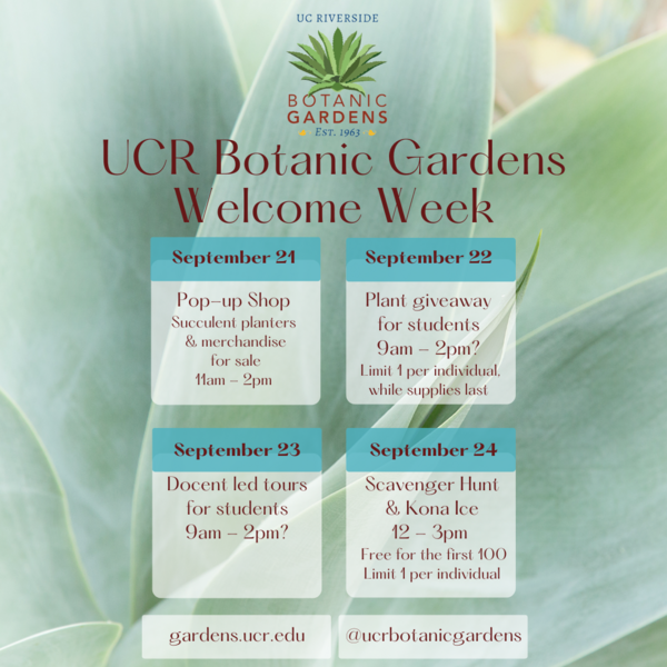 Welcome Week